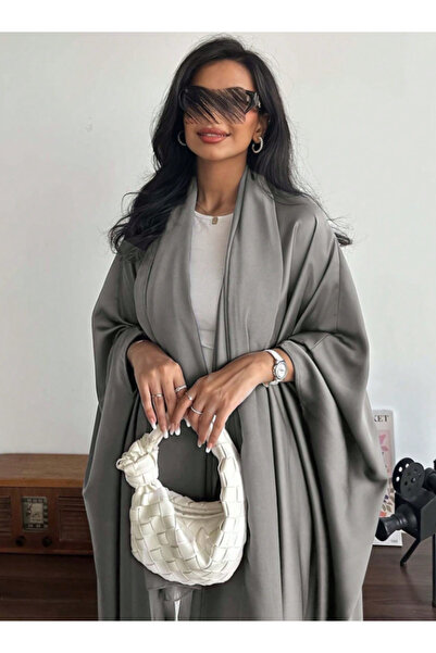 Abay-ti Abaya bisht, soft and loose-fitting fabric, comfortable - free headscarf