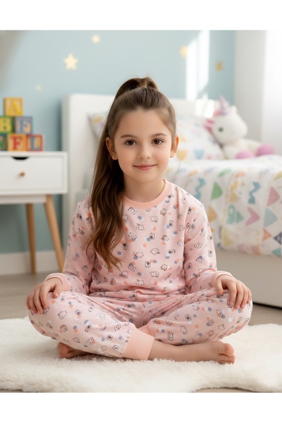 İntimate ДЕВОЧЕСКИ ПАМУЧЕН ПИЖАМЕН КОМПЛЕКТ