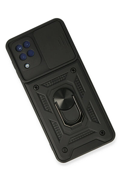 FREEDOM STOREE حافظة نيو فيس لهاتف سامسونج جالاكسي A22 مع حلقة عدسة من السيلي...