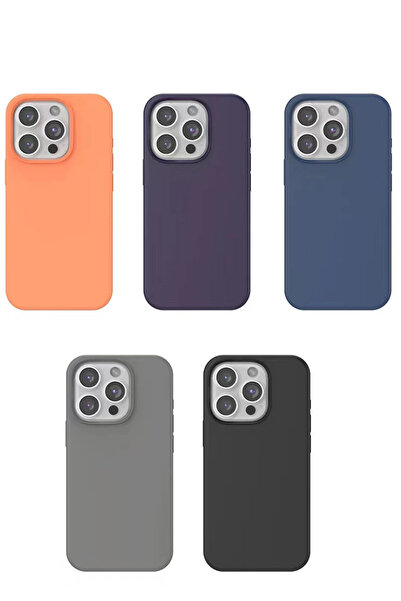 POYRAZ MARKET غطاء فينكو لهاتف آيفون 15 برو ماكس مع تقنية ماج سيف - بنفسجي غامق