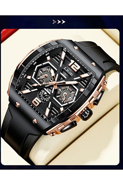 Lige Spor Multifonksiyon Lüks Tasarım Dayanıklı Erkek Kol Saati
