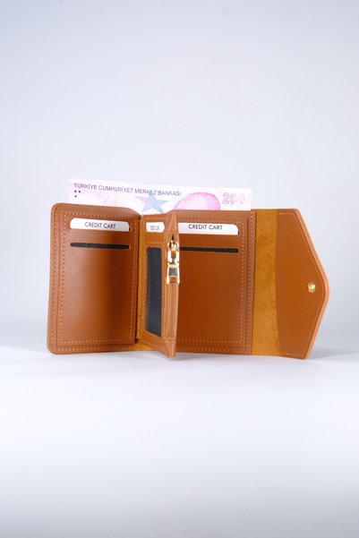 Boleine Women's Medium Wallet Hera Bl2001 Tan