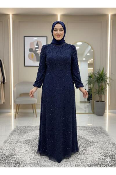 özkösekids kadın tesettür taşlı abiye