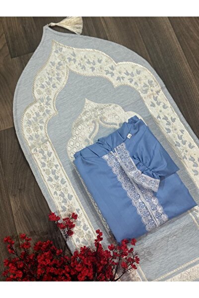 ssd Prayer set for children and youth - Padded prayer mat with soft prayer sh...