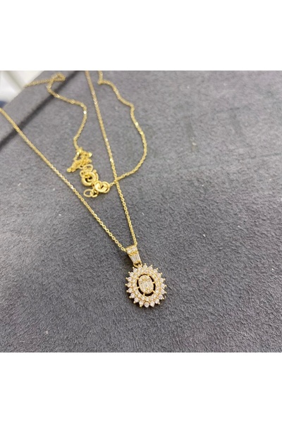 DİLEK KUYUMCULUK baget altın kolye