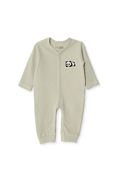 ebebek Hello Baby HelloBaby HelloBaby Erkek Bebek Patiksiz Tulum Hayvan Baskı...