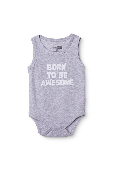 ebebek Hello Baby HelloBaby HelloBaby Erkek Bebek Atlet Body Hayvan Baskılı Ç...