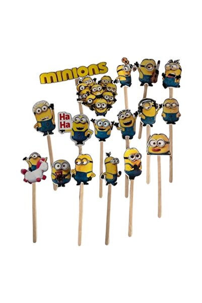 DecoParty Minions Cake Toppers Set