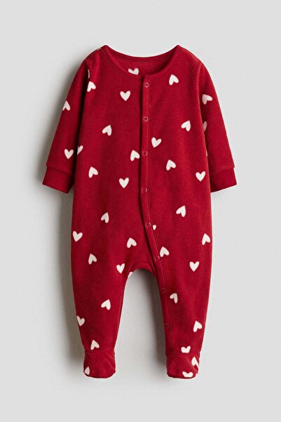 H&M Fleece all-in-one pyjamas