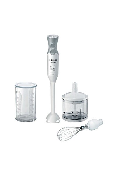 Bosch Μίξερ κατακόρυφο MSM66050, 600 W, 12 Viteze, Alb/Gri