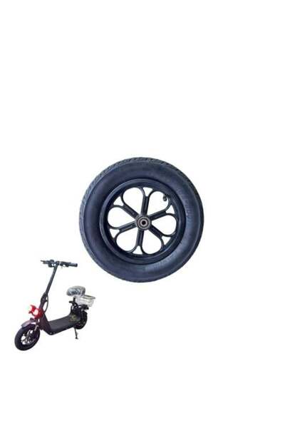 ALBARQ PRO Front Wheel with Tire for Abu Salah Scooter