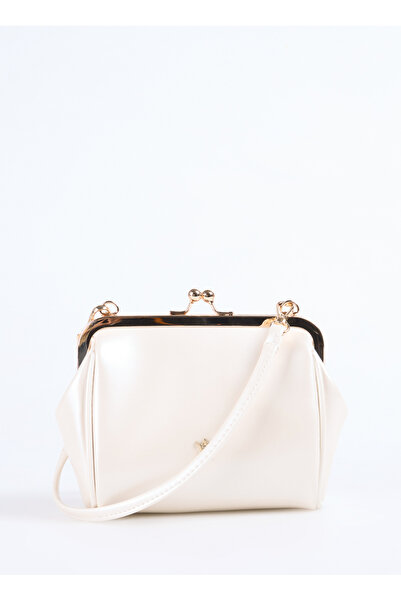 Fabrika Krem Kadın Omuz Çantası BRIA-CALISTA