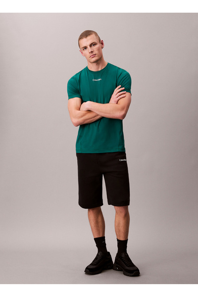 Calvin Klein Ανδρικό Κοντομάνικο Διαπνέον Ταχύστεγνωτο Μπλουζάκι Γυμναστηρίου Μ