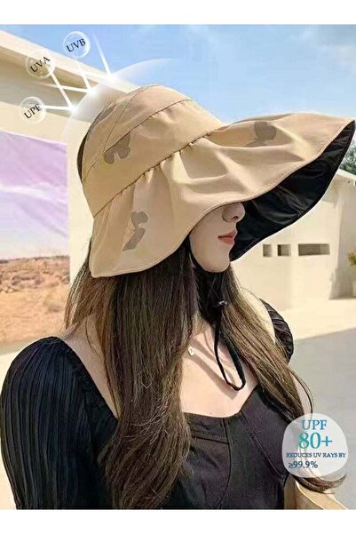 DOMEET Women's Foldable Sun Hat Summer Wide Brim Roll Up Beach Cap Summer Sol...