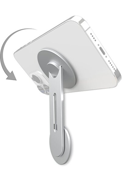 Generic حامل هاتف محمول مخفي من MAKINGTEC، حامل هاتف مغناطيسي يدور 180 درجة ل...