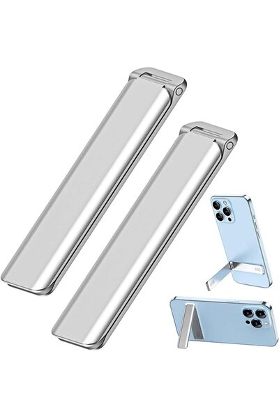 Generic حامل هاتف محمول، عبوة من قطعتين، حامل هاتف من الألومنيوم عمودي وأفقي ...