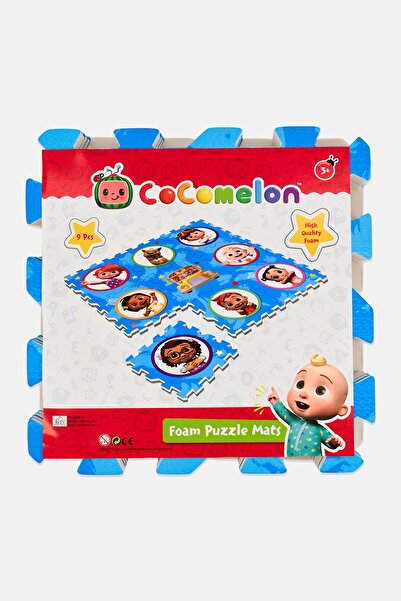 Cocomelon 9 Pcs Foam Puzzle Mat, Multicolor