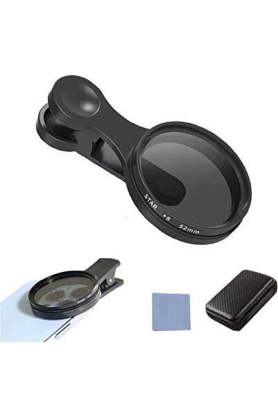 Generic Phone Camera Lens, Professional 52mm Polarizing Filter, Clip-On Desig...