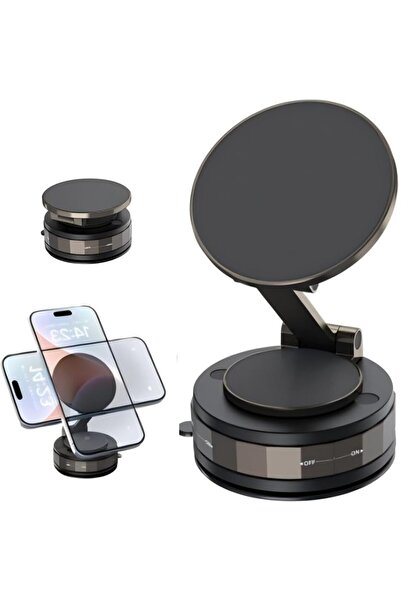 Generic Vacuum Magnetic Car Phone Holder for MagSafe 360° Adjustable Ultra Su...