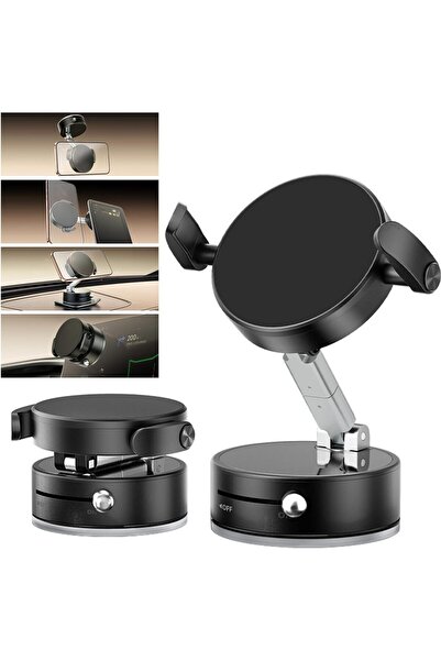 Generic AccLoo Vacuum Magnetic Car Phone Holder & Car Mount - 360° Rotating F...