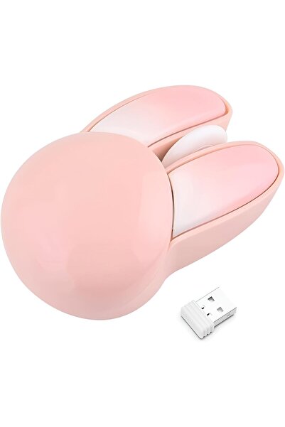 Generic Joyzzz Wireless Silent Mouse, 2.4G Cute Bunny Design with USB Receive...