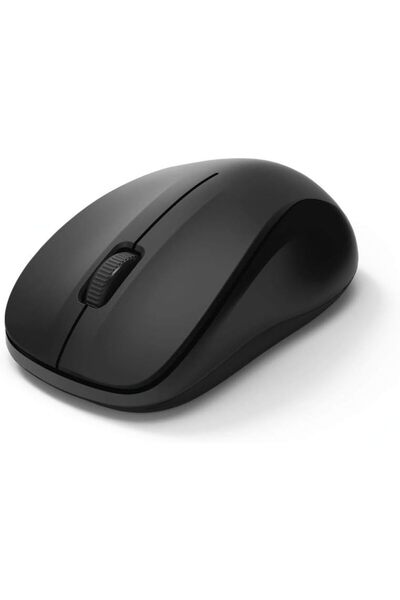Generic ماوس لاسلكي بصري بثلاثة أزرار من هاما 182620 "MW-300"، أسود