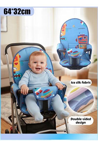 Generic Stroller Cushion Soft Stroller Cushion Pad Car Seat Insert Breathable...