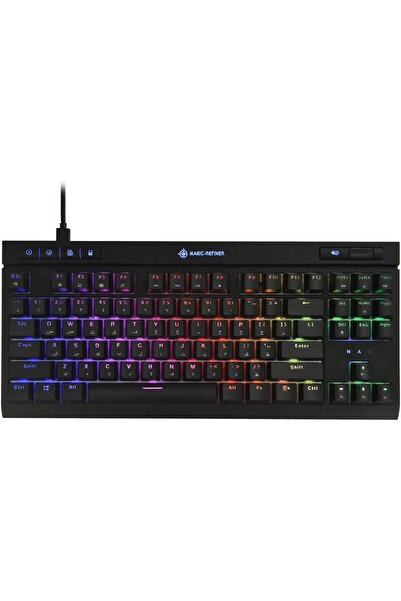 Generic Magic-Refiner MK17 Wired RGB Tenkeyless Mechanical Gaming Keyboard wi...