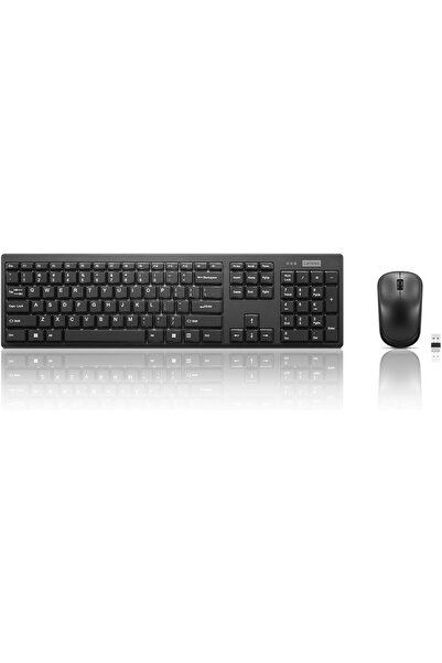 Generic Lenovo 100 Wireless Keyboard and Mouse Combo – Cordless Set with Spil...