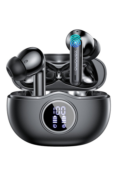 xenomo Casti wireless Xenomo® SPACE X, Bluetooth 5.3, ANC-ENC, microfon HD, a...