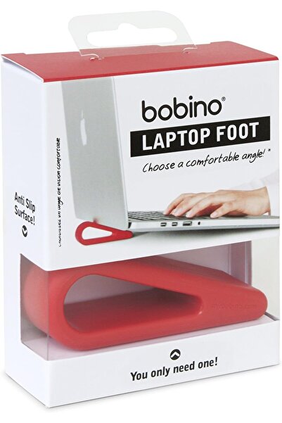 Generic قاعدة كمبيوتر محمول بوبينو لاتوفرد - أحمر