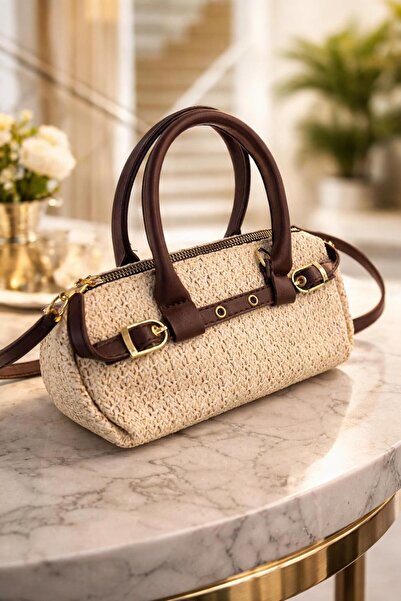 ZBAGSHOP Mini Boy Kemer Detaylı Kadın El ve Omuz Çanta