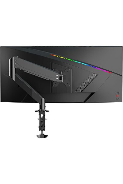 Generic ذراع شاشة بنابض غازي 32 بوصة، حامل شاشة مفرد، ذراع شاشة مفرد، حامل شا...