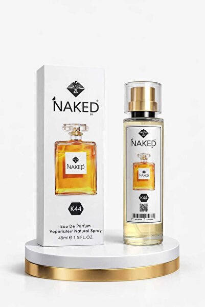naked K44 Unisex Eau De Parfum 45 ml – Odunsu Amber Kalıcı Koku