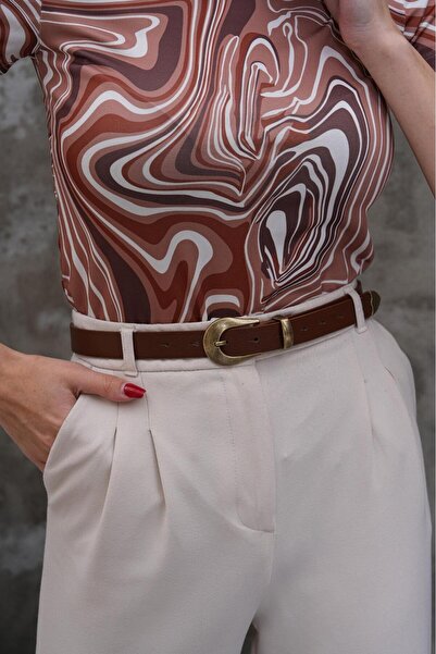 Desre Moda Buckle End Suit Pants Belt Jeans Belt Coat Belt Dress Belt Shirt Belt