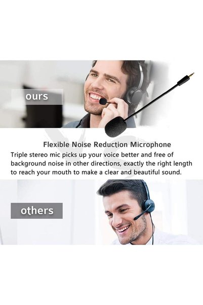 KASTWAVE 2PCS Replacement Microphone Boom for Turtle Beach Recon 50 60P 150 &...