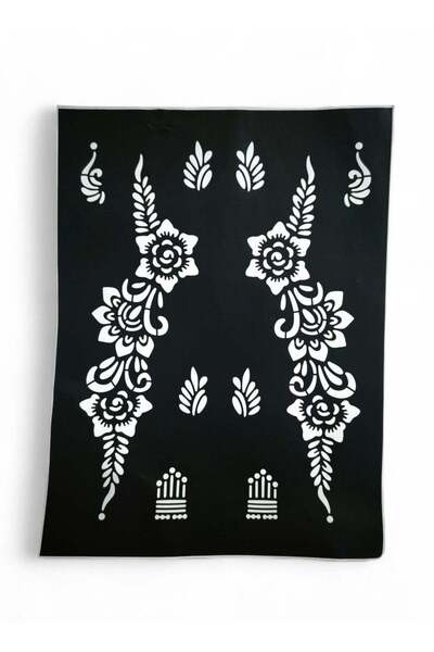 Sama قالب تصميم حناء رمضاني وعيد الفطر لليدين