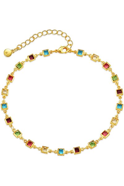 Generic خلخال مطلي بالذهب عيار 18 قيراطًا، مناسب لفصل الصيف، بتصميم بوهيمي أن...