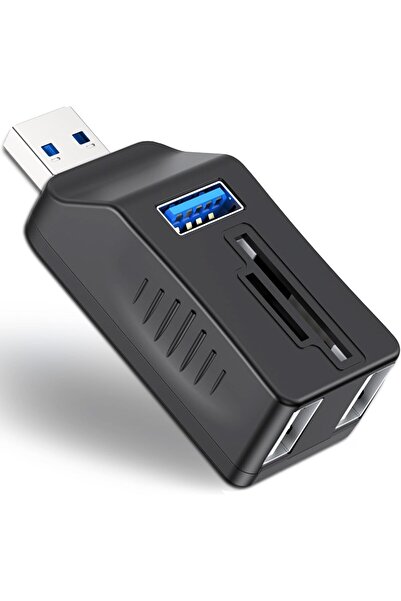 Generic USB 3.0 Hub with SD TF Card Reader, USB Extender Adapter with Memory ...