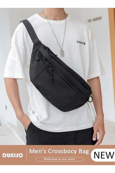 DOMEET Waist Pack for Men, Crossbody Waist Bag Pack Belt Bag for Travel Walki...