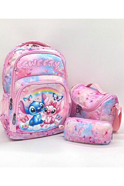 Tiny Kulomi Primary School Backpack Waterproof Satin Fabric Quality Backpack ...