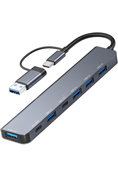 Generic Multi Port Splitter, Adapter Hub with High Speed Data Transfer Ports,...