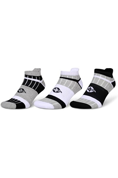 Generic Anklet Stripes Sports Socks Pack Of 3