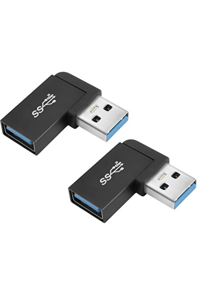 Generic محول USB 3.1 بزاوية 90 درجة، بسرعة 10 جيجابت في الثانية، موصل USB 3.1...