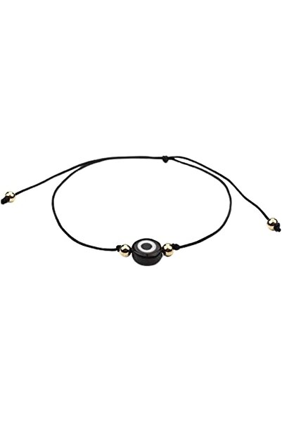 Generic Evil Eye Anklet Bracelet Black Braided Foot Chain Bohemian Rope Beach...