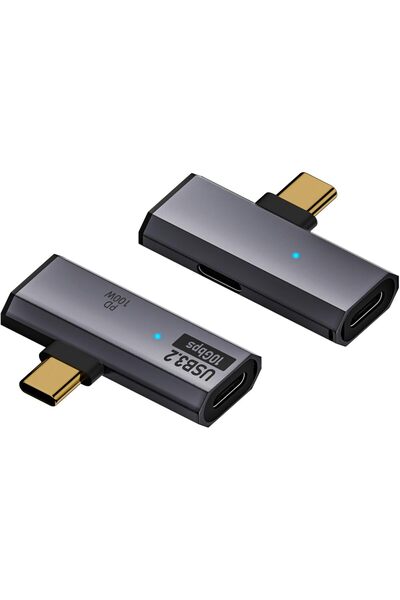 Generic Wisfunlly 2-in-1 USB-C Adapter, USB Type-C Male to Dual Female Adapte...