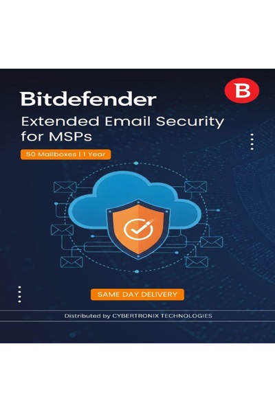 BITDEFENDER Extended Email Security for MSPs 50 Mailboxes| Digital License | ...