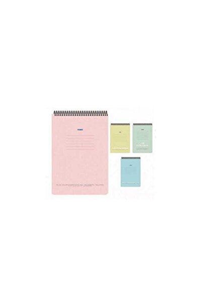 Gıpta Color-X Spiralli Plastik Kapak Bloknot Not Defteri A5 80 Yaprak Kareli ...