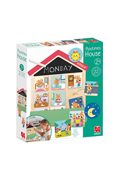 GOULA Joc educativ - Casuta cu activitati zilnice