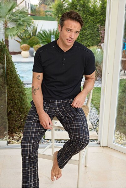 FORMO Premium Men's 100% Natural Cotton Plaid Short Sleeve Buttoned High Qual...